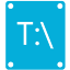 Drive T Icon 64x64 png